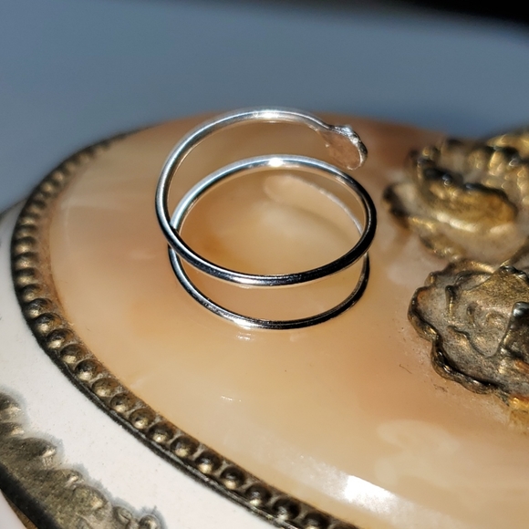 Sterling Silver Midi/Knuckle Ring - Picture 8 of 8